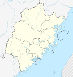 Xinqiao is located in Fujian