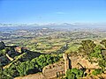 Blick vom Castello di Lombardi Richtung Ätna