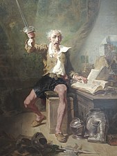 Célestin Nanteuil, La Lecture de Don Quichotte, 1873.