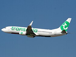 Boeing 737-800 der Transavia