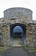 Skyspace in Kielder Forest, Northumberland, England