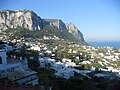 Veduta di Capri dalla Piazzetta