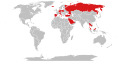 Image 20A map of nations which have Lèse-majesté laws as of September 2022 (from Freedom of speech by country)