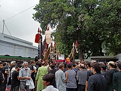 ভারতের আলিগড়ের এএমইউতে আশুরা