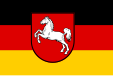 Flag of Lower Saxony, Germany