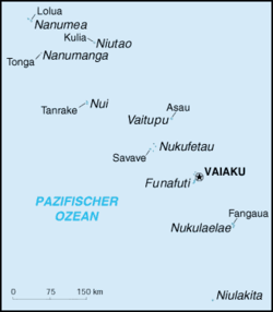 Tuvalu konumu