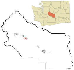 Location of South Cle Elum, Washington