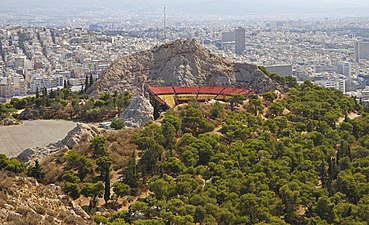 Το υπαίθριο θέατρο του Λυκαβηττού