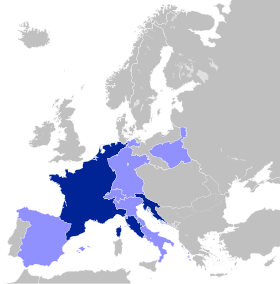 Localização de França