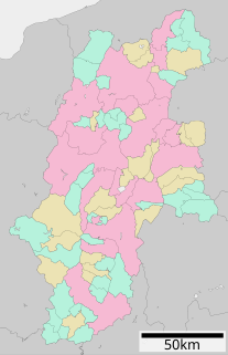 長野県行政区画図