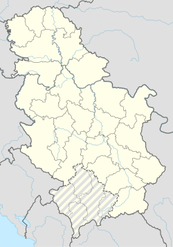 Troponje is located in Serbia