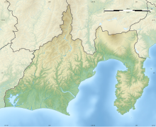 Battle of Omosu is located in Shizuoka Prefecture