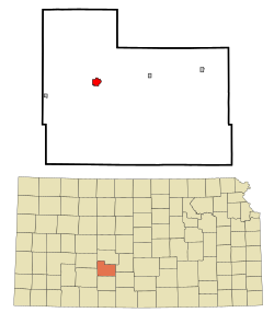 Vị trí trong Quận Edwards, Kansas