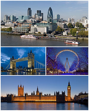 London montage.