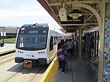 NJ Transit halte Cooper St. Rutgers.