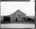 Thumbnail for File:EAST ELEVATION, VIEW SHOWING BARN AT ORIGINAL SITE ON OLSON FARM - Jansonist Colony, Olson Barn, Park Street, Bishop Hill, Henry County, IL HABS ILL,37-BISH,16-1.tif