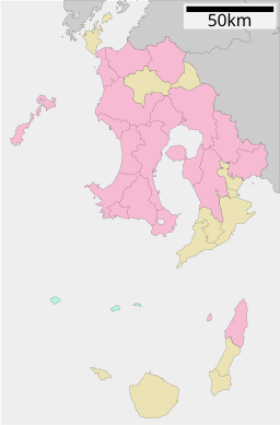 樱岛在鹿儿岛县的位置