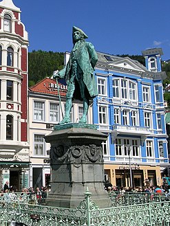 Statue of Ludvig Holberg