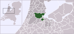 Amsterdam within North Holland