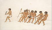 War Dance by Thomas John Grant, New Zealand, 1857