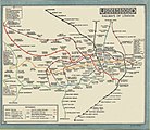 The Acton Town branch line appears on this 1926 Tube map