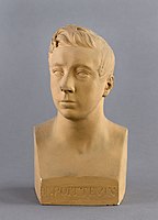 Jean-Pierre Dantan, terra cotta bust of Eugéne Lepoittevin, 1835, Musée Carnavalet, Paris