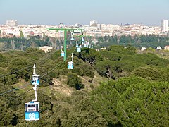 Teleférico de Madrid (operated by EMT Madrid since 2018)