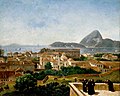 View of the bay and the entry of the city of Rio as seen from the terrace of the convent of Santo Antônio, 1816