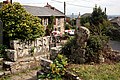 The short Cornish cross in the churchyard