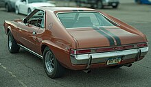 1969 AMX with Go Package in Bittersweet Orange metallic