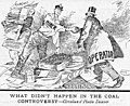 Image 57Political cartoon about the Coal Strike of 1902 from the Cleveland Plain Dealer.