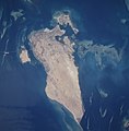 Bahrain desde o espazo