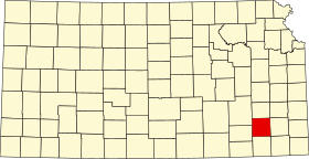 Localisation de Comté de Wilson(Wilson County)