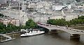 Somerset House and Waterloo Bridge (panoramic Strand Campus)