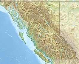 Map showing the location of Ross Lake Provincial Park