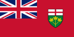 Flag of Ontario, Canada