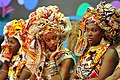 Português: Ilê Aiyê, o mais antigo bloco-afro da Bahia, no carnaval de 2011.