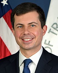 Transportation Secretary Pete Buttigieg from Indiana