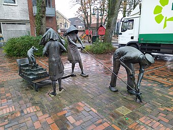 Menschen im Moor Claus Homfeld Rathausmarkt