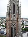 Español: Torre de María desde la Torre de Jesús a 65 m de altura en la Catedral de La Plata, Provincia de Buenos Aires, Argentina.