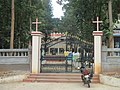 A local church entrance at Araku Valley