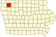 O'Brien County map