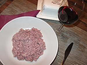 Risotto mit Nebbiolo