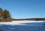 Walden Pond om vinteren