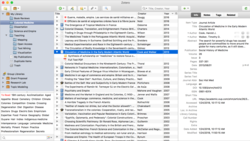 Screenshot von Zotero 5.0