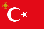 Presidental flag of Turkey