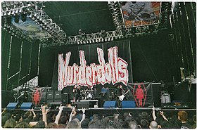 Murderdolls performing in 2003