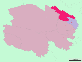 Localisation de Préfecture autonome tibétaine de Haibei