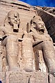 Image 99Four colossal statues of Ramesses II flank the entrance of his temple Abu Simbel. (from Ancient Egypt)