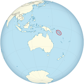 Розташування Соломонових островів